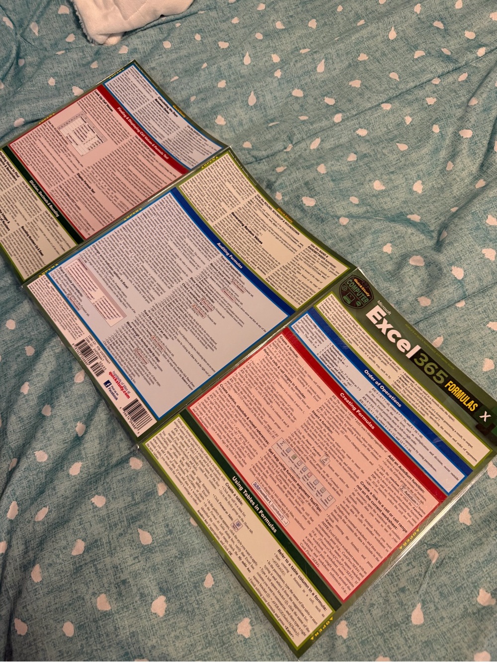 NEW Excel 365 Formulas Quick Reference Cheat Sheet - MUST BE BUNDLED